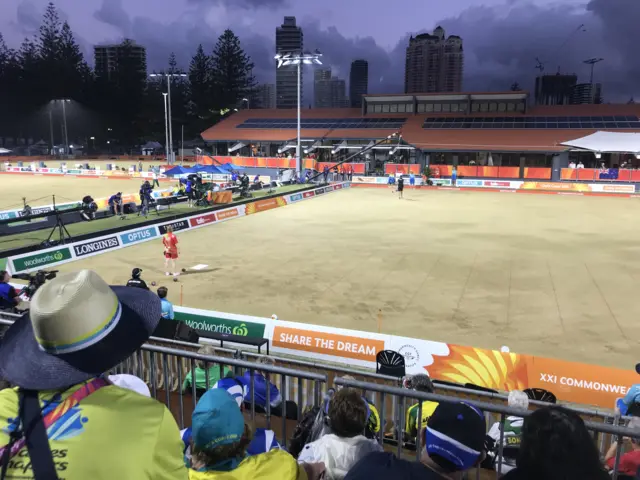 Lawn bowls women’s singles final