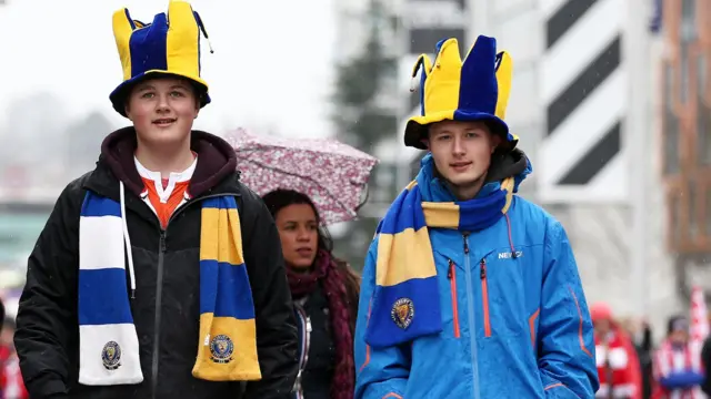 Shrewsbury fans