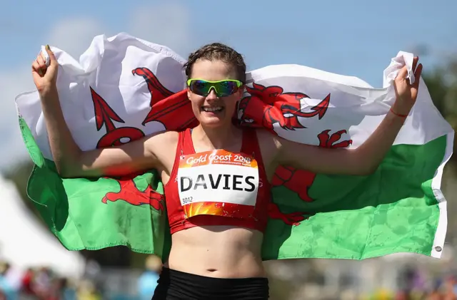 Bethan Davies of Wales