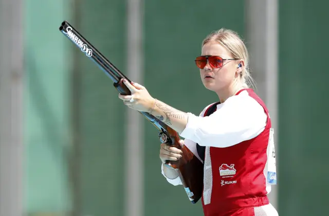 Emily Hibbs of England