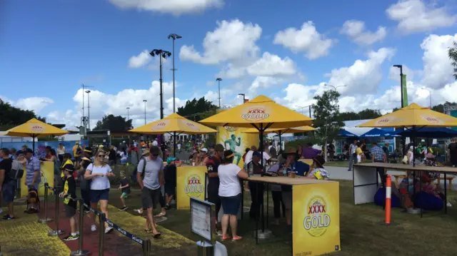 Beer garden