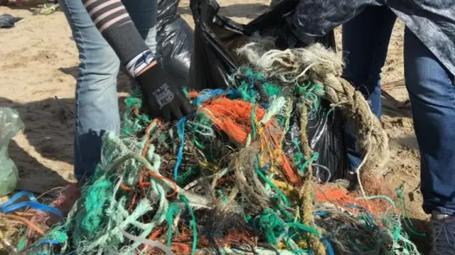 'Ghost gear' fishing waste