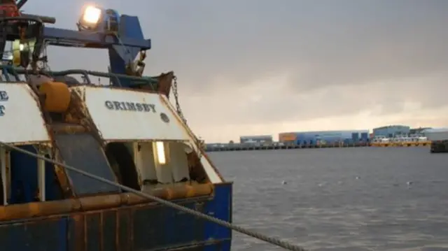 Grimsby trawler