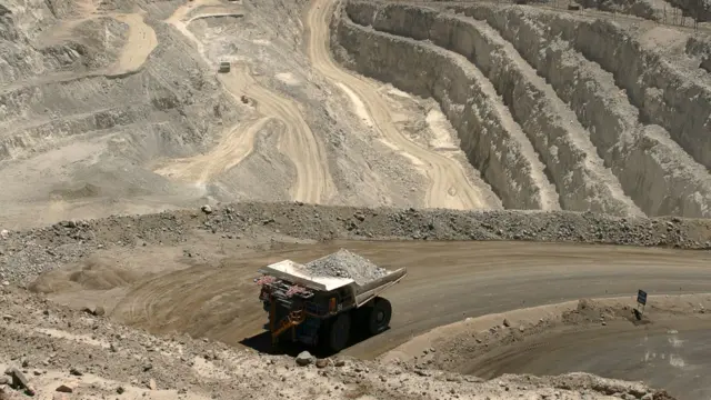 Uranium mine in Nambia