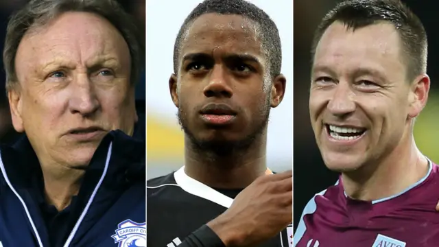 Neil Warnock, Ryan Sessegnon, John Terry