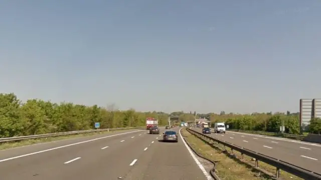 M6 between junctions 13 and 14