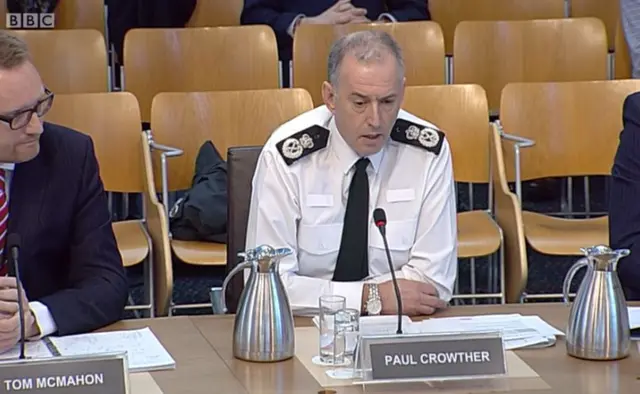 BTP Chief Constable Paul Crowther