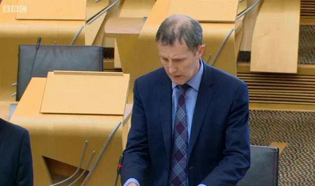 Justice Secretary Michael Matheson