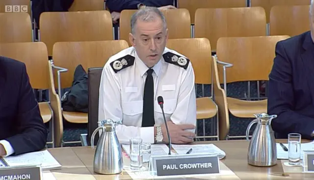 BTP Chief Constable Paul Crowther