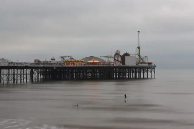 Brighton sea front