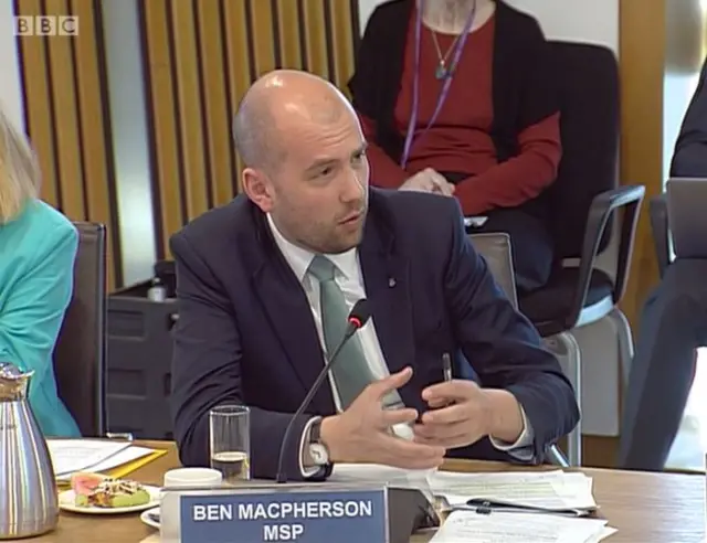 SNP MSP Ben Macpherson