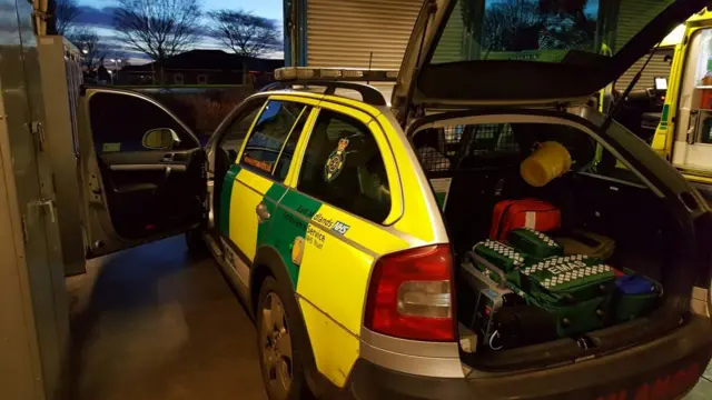 EMAS First Responder car