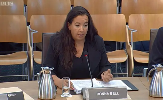 Donna Bell from the Scottish government