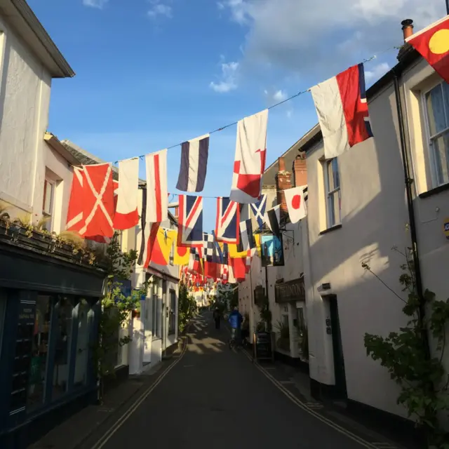 Padstow Obby Oss preparations