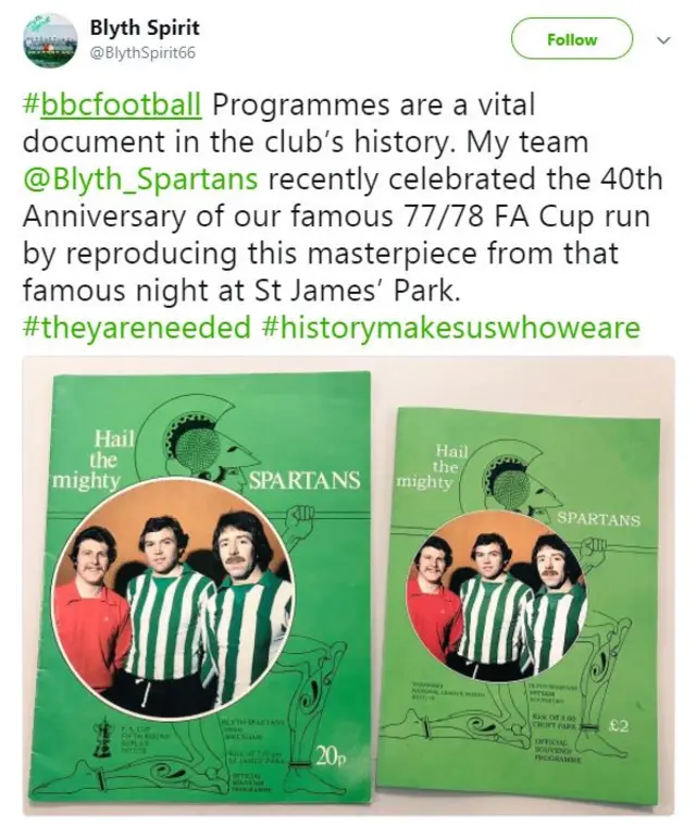 Blyth programme