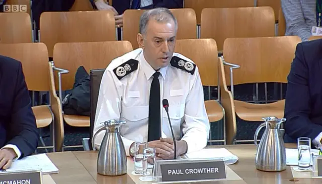 British Transport Police Chief Constable Paul Crowther