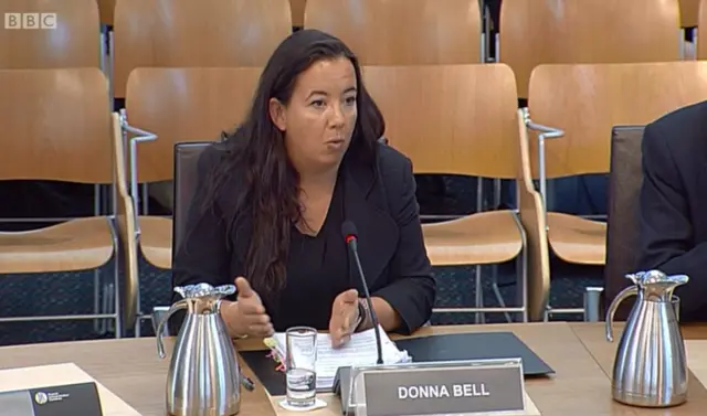 Donna Bell from the Scottish government