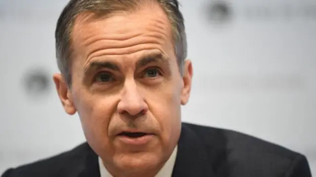 Bank of England governor Mark Carney