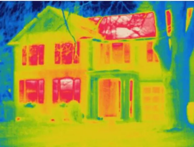 Most household heat is lost through the windows and roof