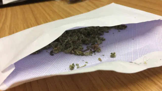 Weed in envelope