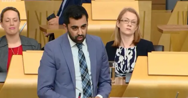 Transport Minister Humza Yousaf