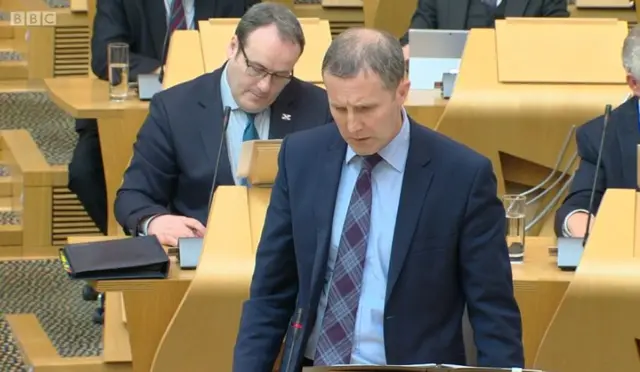 Justice Secretary Michael Matheson