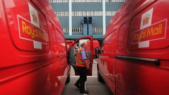 Royal Mail vans