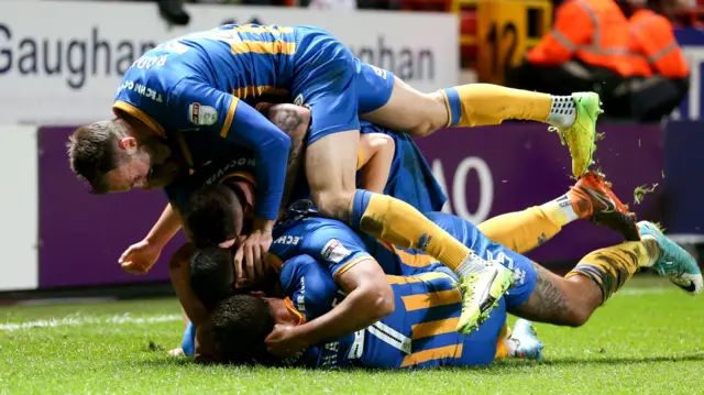 Shrewsbury celebrate