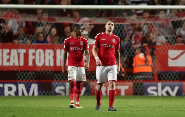 Charlton dejected