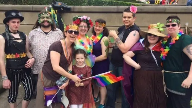 Birmingham Pride festival-goers