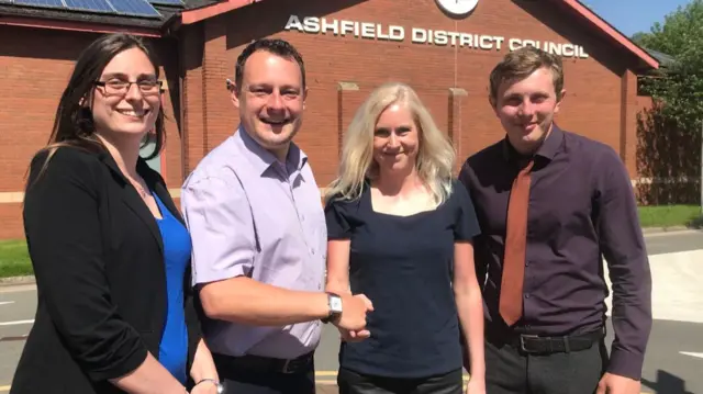 Ashfield Independents welcome Melanie Darrington