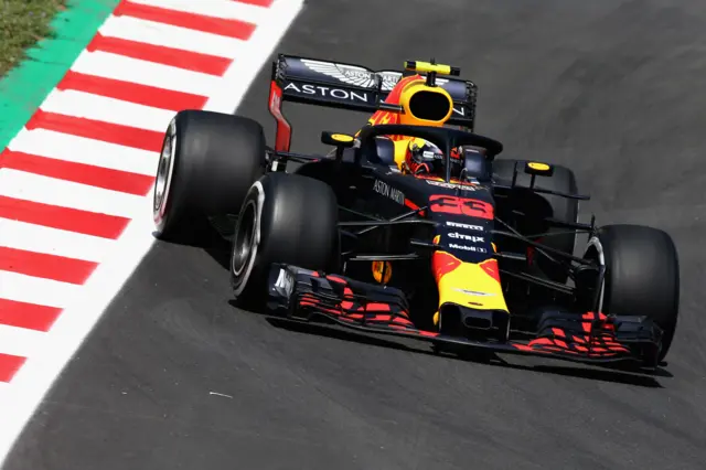 Max Verstappen of Red Bull Racing