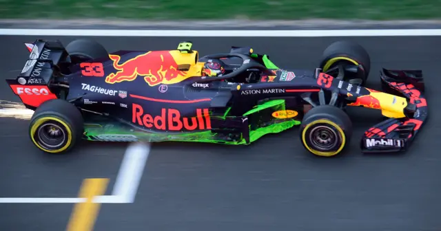 Max Verstappen of Red Bull Racing