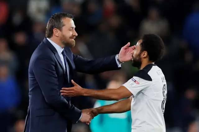 Slavisa Jokanovic and Ikechi Anya