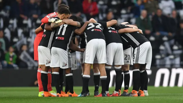 Fulham huddle