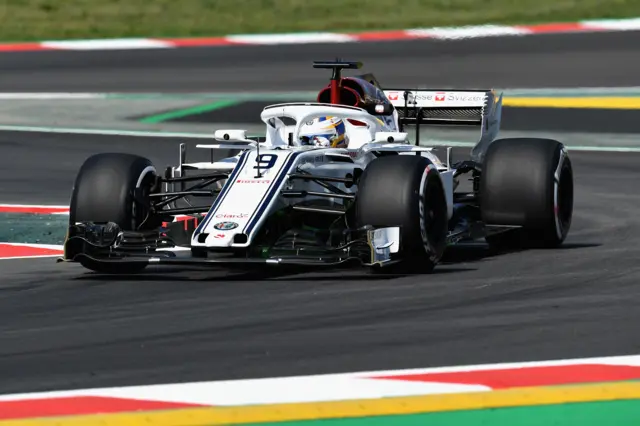 Marcus Ericsson of Sauber