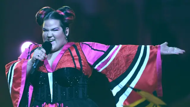 Israel's entry Netta performs the song 'Toy'