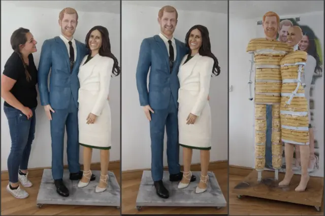 Harry and Meghan cake