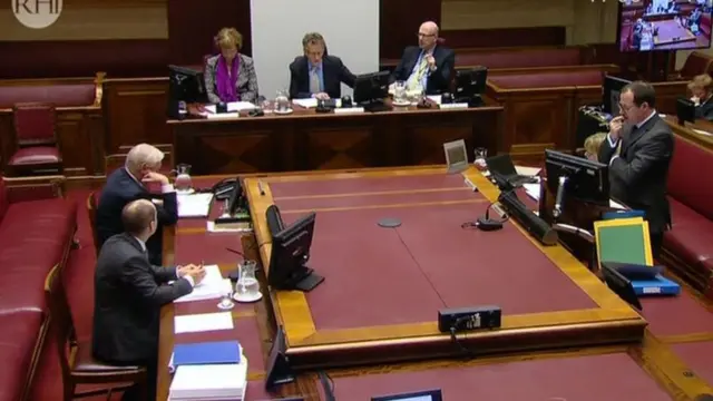 long shot of inquiry in session