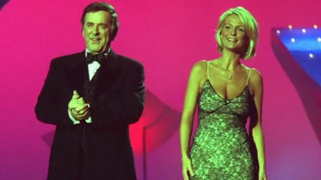 Terry Wogan and Ulrika Johnson