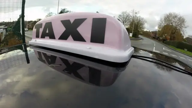 Taxi sign