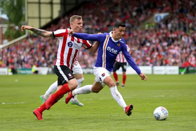 Lincoln City v Exeter City