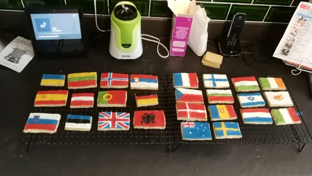 Eurovision biscuits