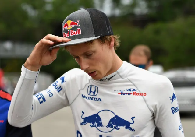 Brendon Hartley of Toro Rosso