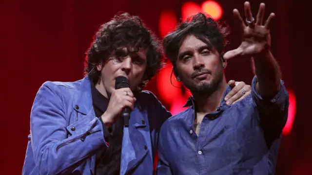 Ermal Meta and Fabrizio Moro