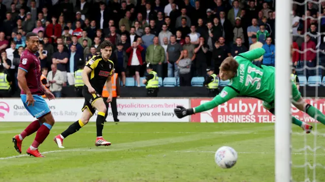 Joe Newell scores for Rotherham