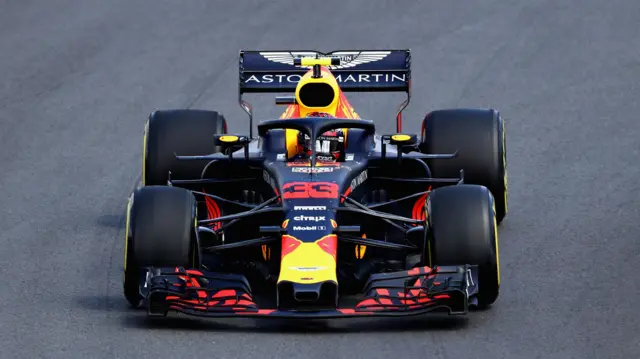 Max Verstappen of Red Bull Racing