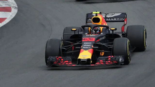 Max Verstappen of Red Bull Racing