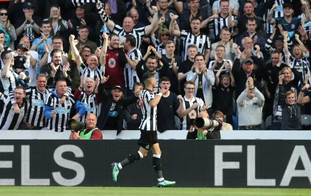 Perez scores for Newcastle