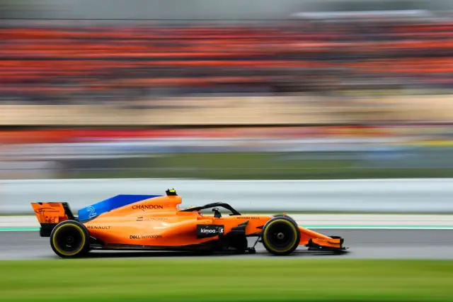 Stoffel Vandoorne of McLaren